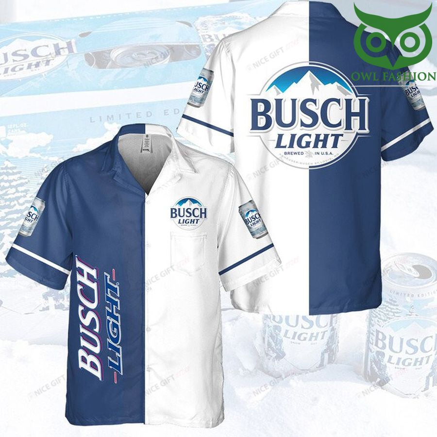 PREMIUM Busch Light beer lovers Hawaii 3D Shirt 