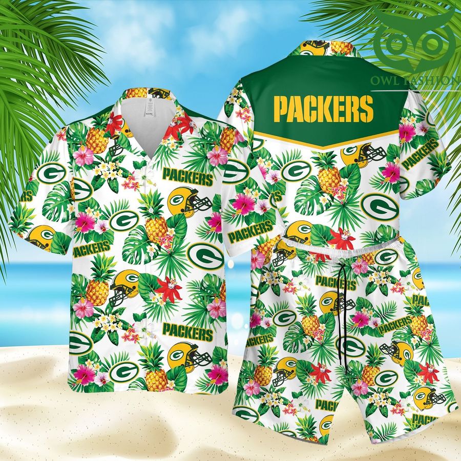 35 NFL Green Bay Packers Aloha Hawaii Style Hawaiian Summer Outfit