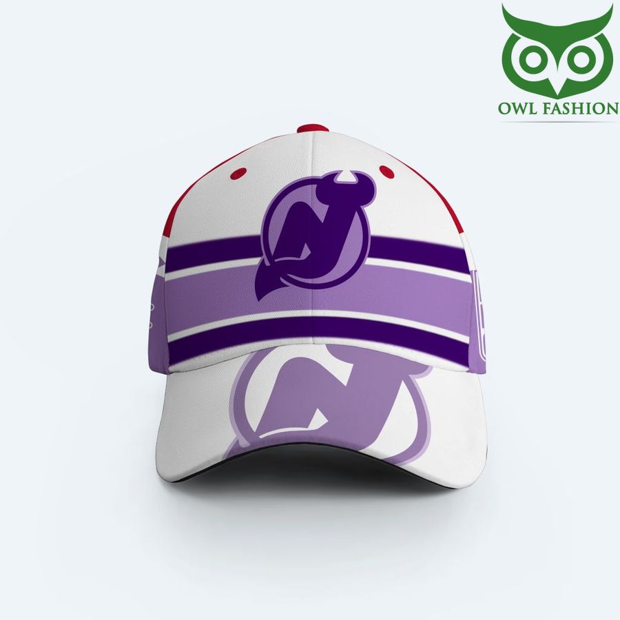 66 NHL New Jersey Devils Fights Cancer Cap