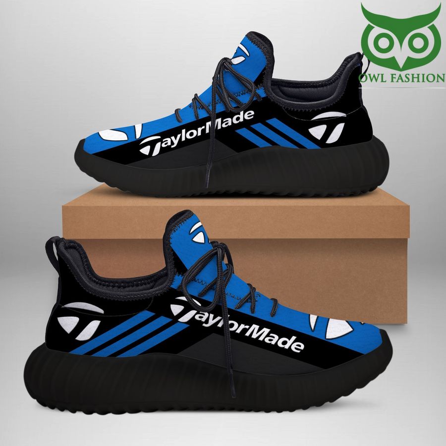 71 TaylorMade blue color Yeezy Boost running sneakers