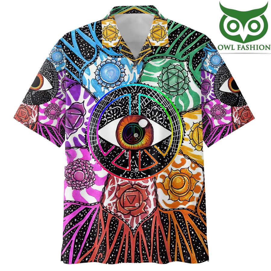 275 HIPPIE LIMITED EDITION peace knowledge eye 3D Shirt
