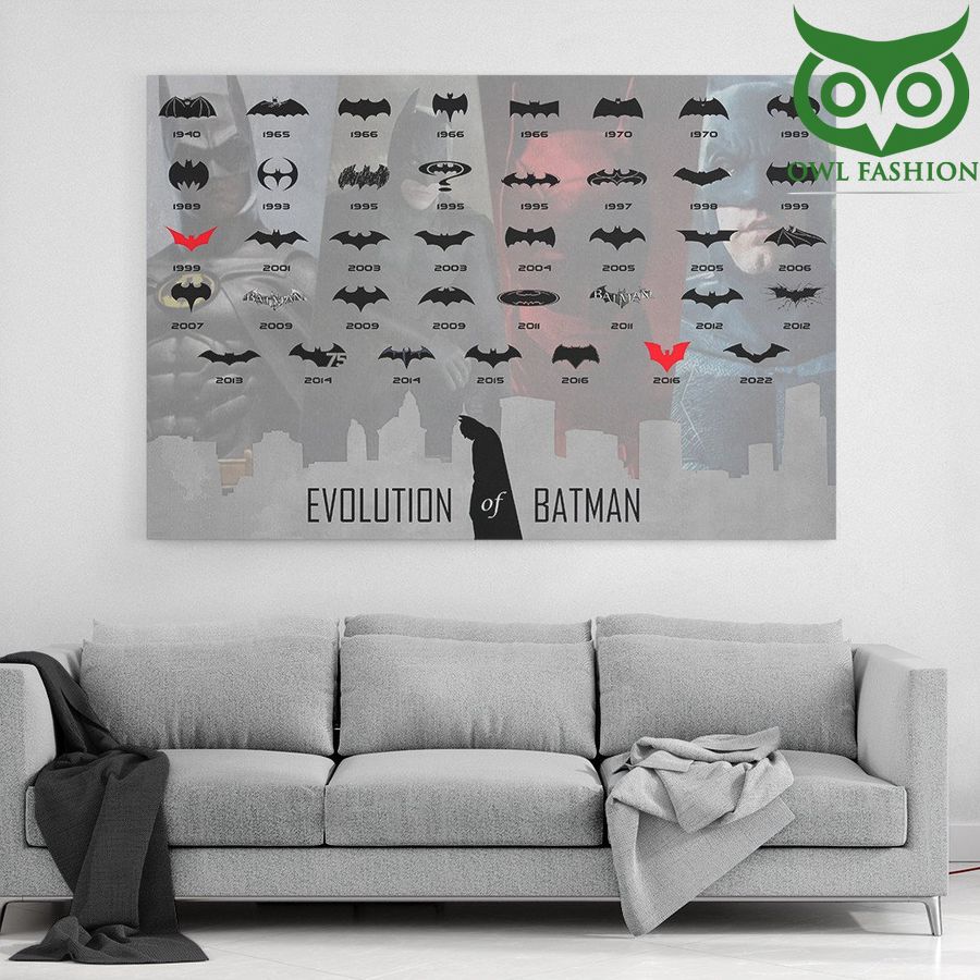 13 The evolution of Batman Canvas
