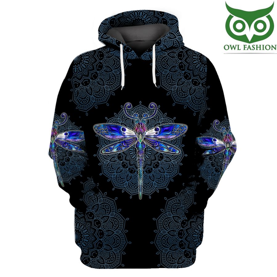 383 HIPPIE LIMITED EDITION crystal dragonfly 3D Shirt
