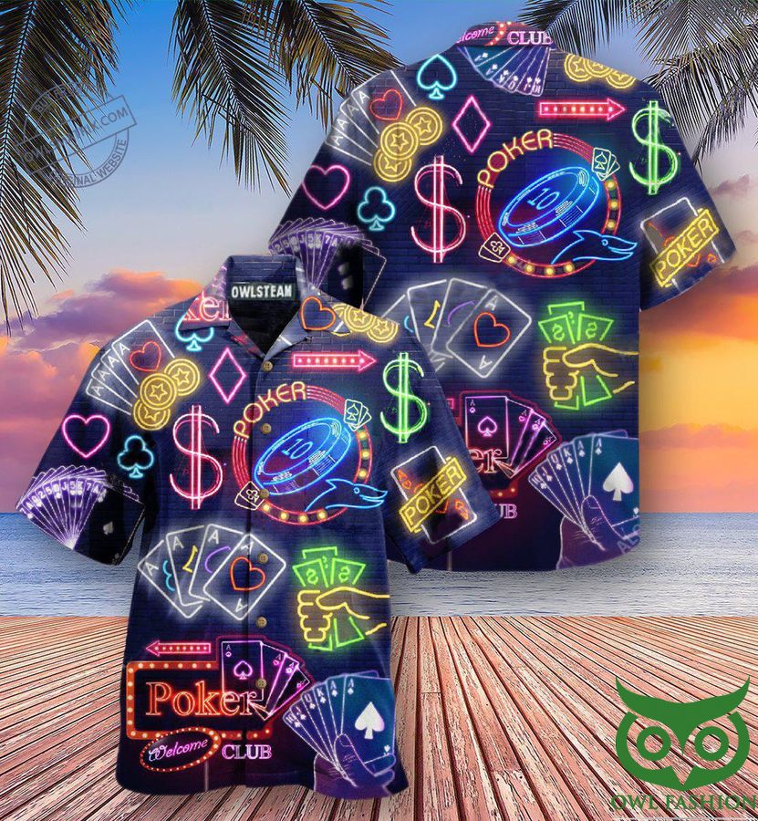 6 Gambling No Poker No Party Edition Hawaiian Shirt