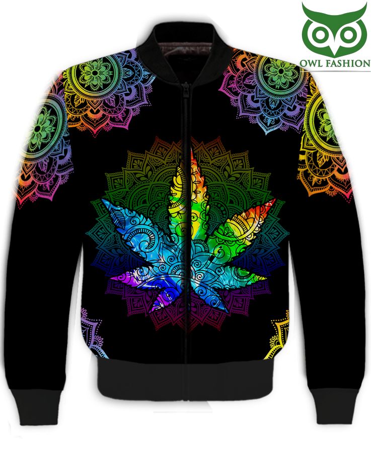 387 HIPPIE LIMITED EDITION rainbow cannabis 3D Shirt