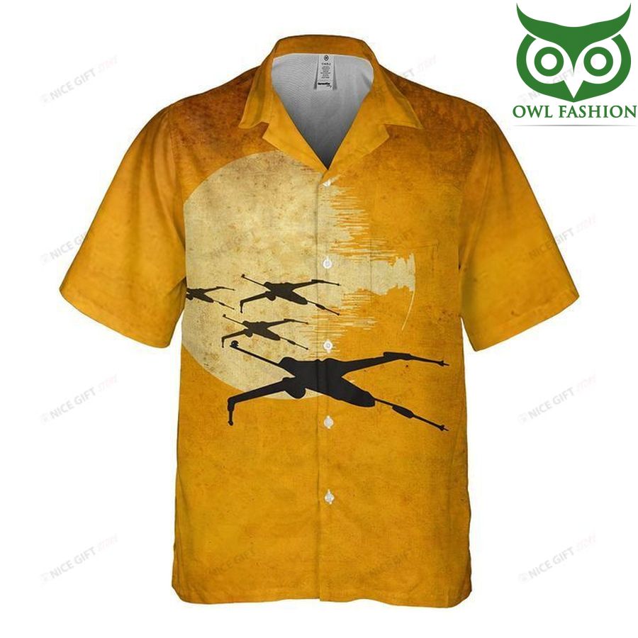 99 X wing Hawaii yellow 3D Shirt