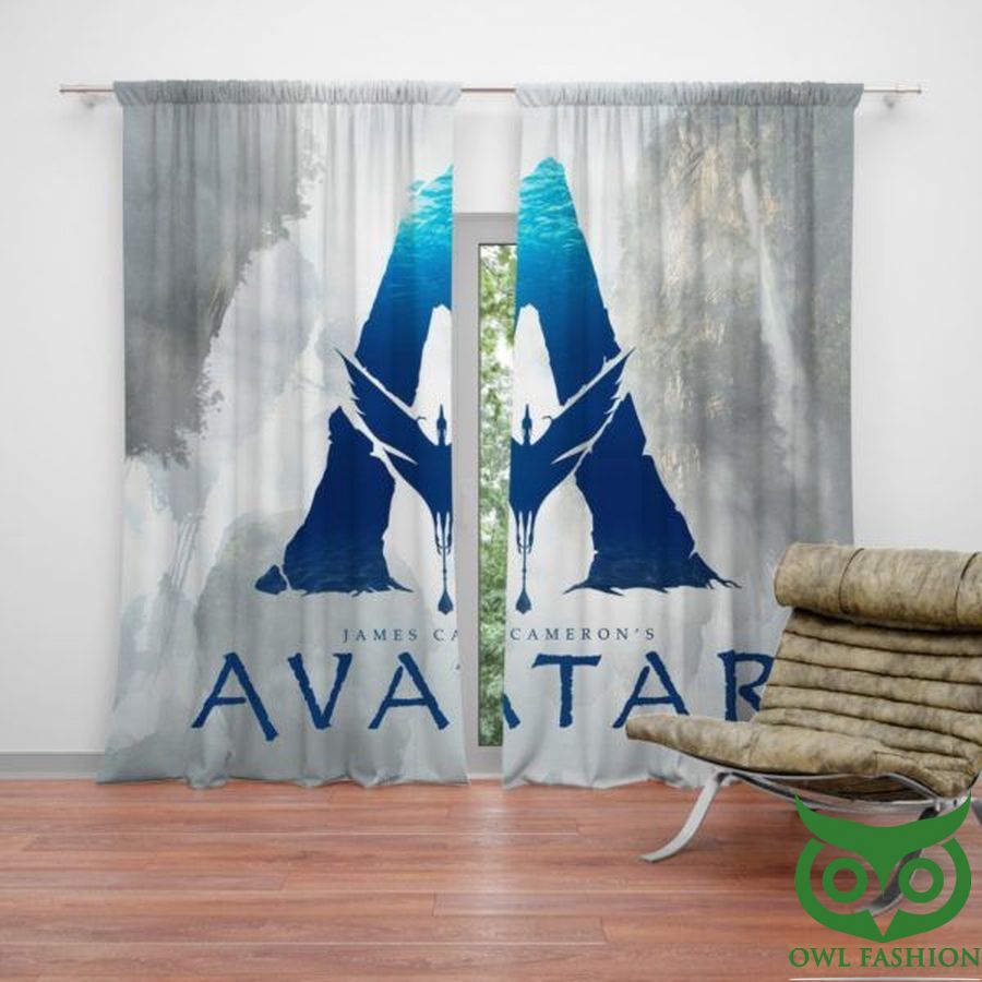 39 Avatar 2 Movie Gray Window Curtain