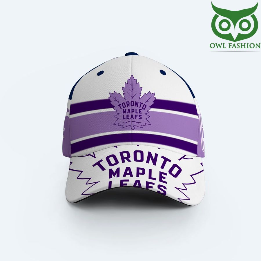 106 NHL Toronto Maple Leafs Fights Cancer Cap