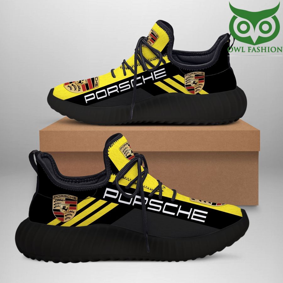 81 Porsche reze shoes sneakers Yellow color limited edition