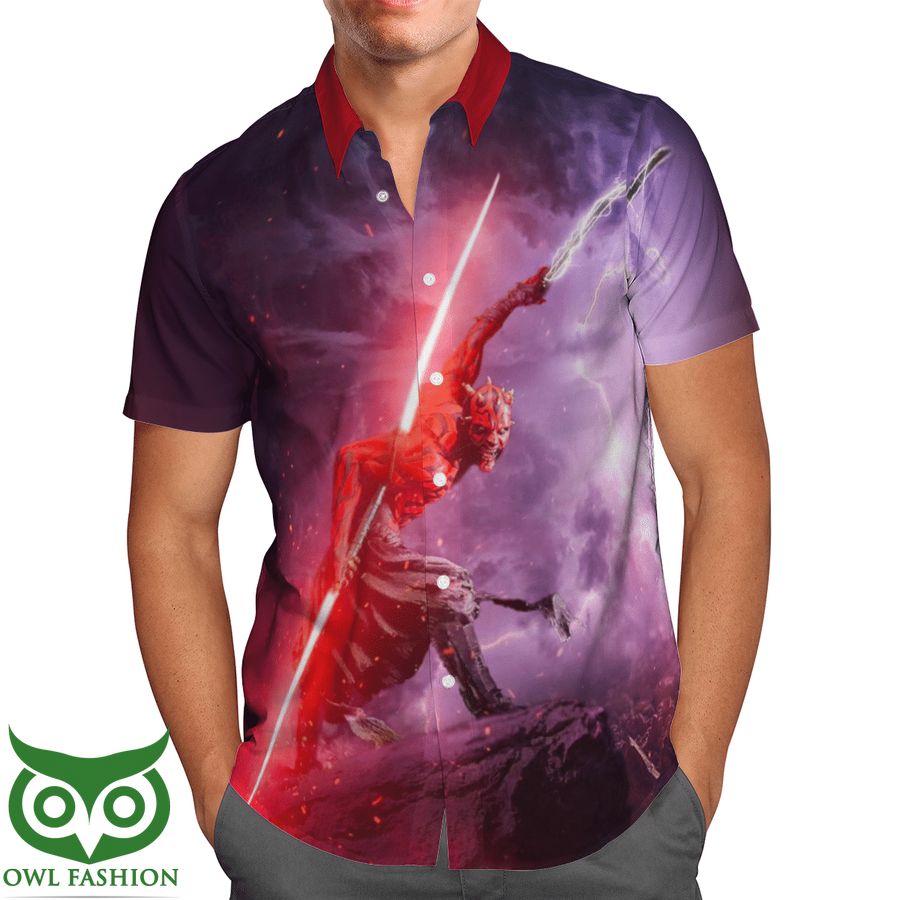 44 Star Wars Darth Maul Hawaiian Shirt