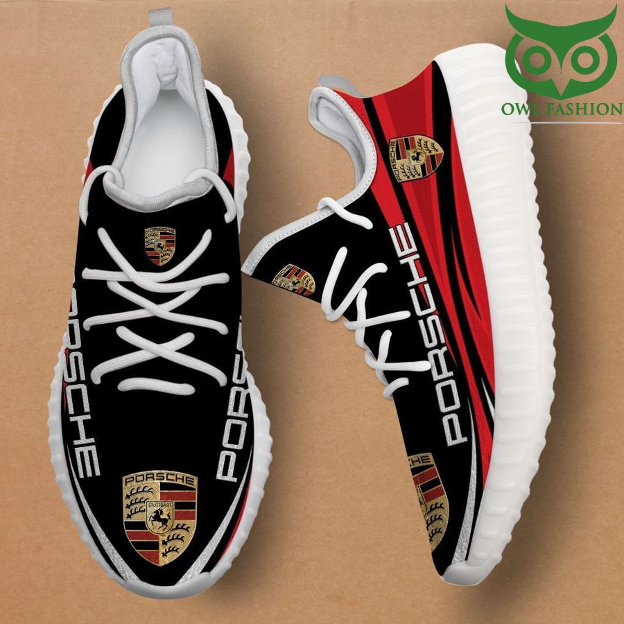 80 Porsche reze shoes sneakers Red color limited edition
