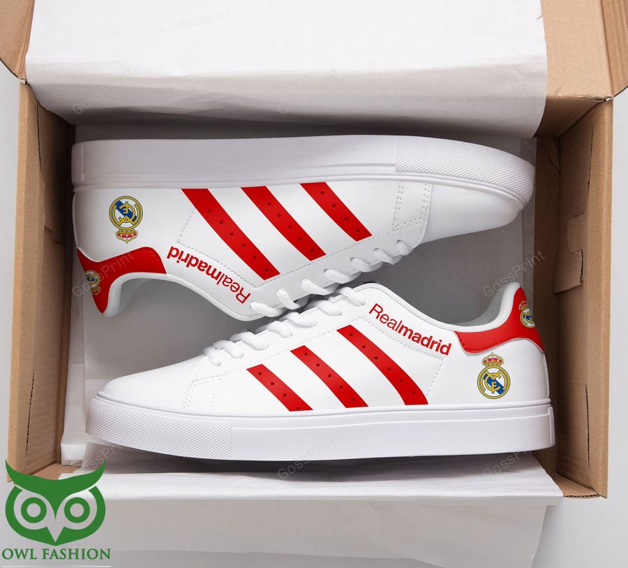 220 REAL MADRID red line white STAN SMITH Shoes