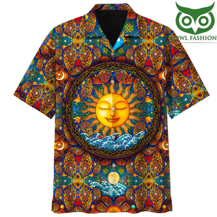 390 HIPPIE LIMITED EDITION bold sun 3D Shirt