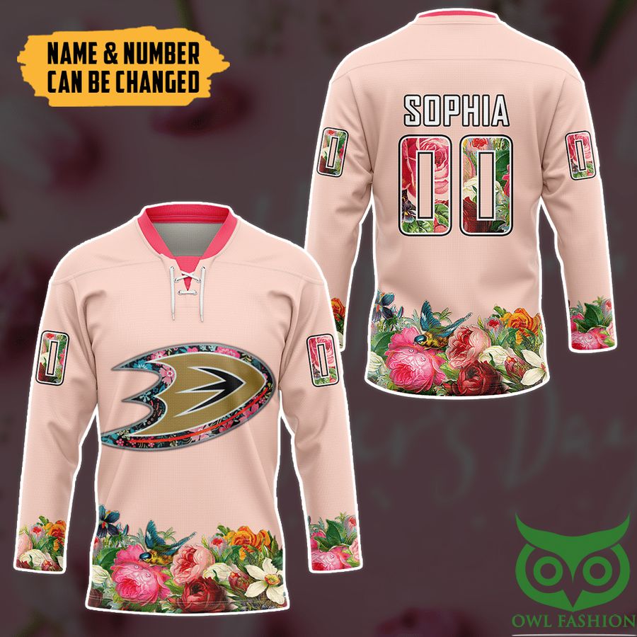 NHL Anaheim Ducks Custom Name Number Vintage Throwback Alternate Jersey  Pullover Hoodie