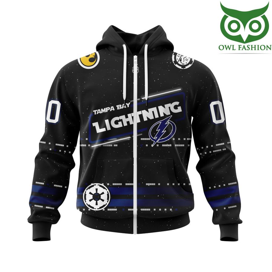 336 Personalized NHL Tampa Bay Lightning Star Wars May The 4th Be With You 3D Shirt