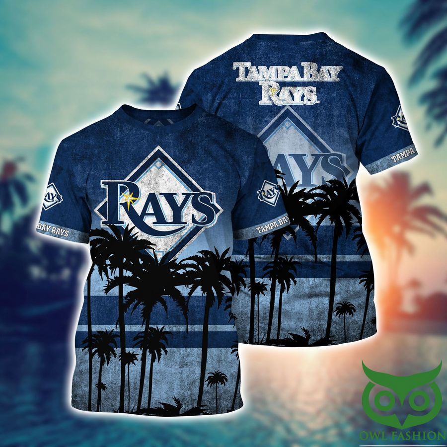 88 MLB Tampa Bay Rays New Design T shirt Hawaiian Shirt and Shorts