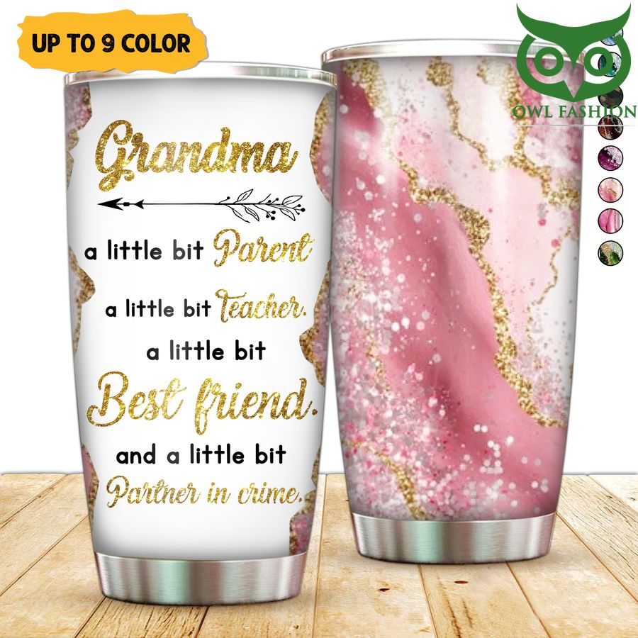 72 Personalized Mothers Day Partner In Crime Tumbler cup