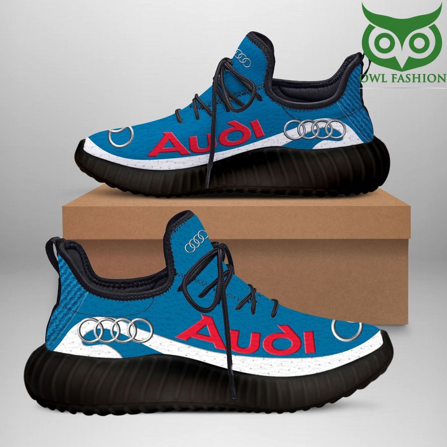84 Audi reze shoes sneakers Blue color version