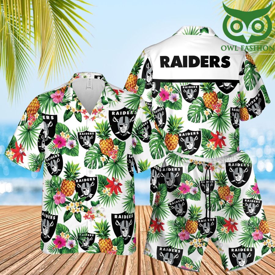 23 NFL Las Vegas Raider Hawaii Style Hawaiian Summer Outfit