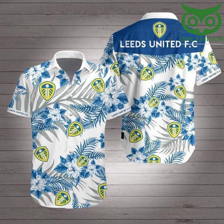 55 Leeds United Premier League football Hawaiian Shirt Summer Shirt