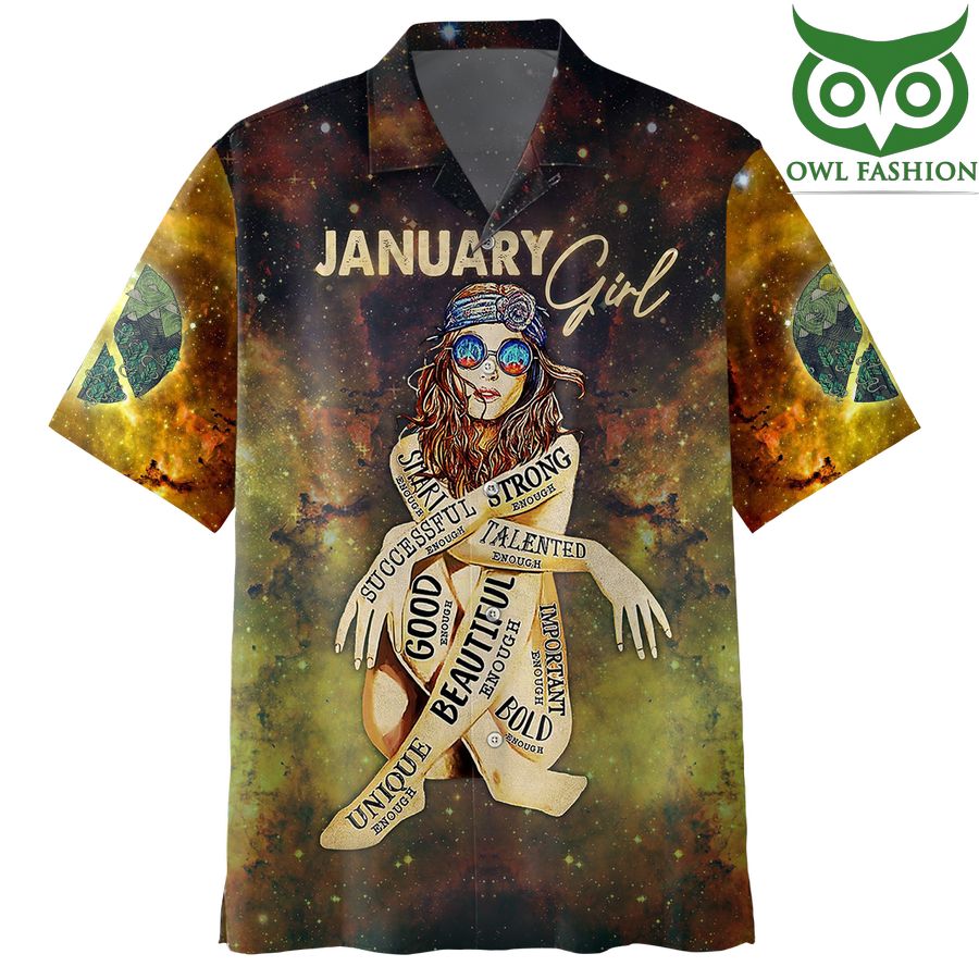 220 HIPPIE LIMITED EDITION January girl galaxy 3D Shirt