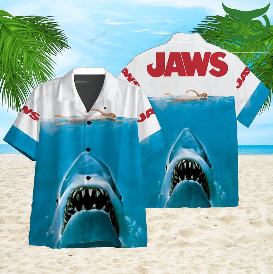 103 Jaws shark Hawaii 3D Shirt