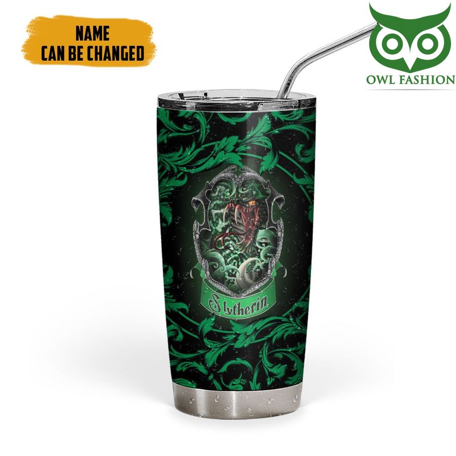 135 Harry Potter Cunning Like A Slytherin Custom Name Tumbler