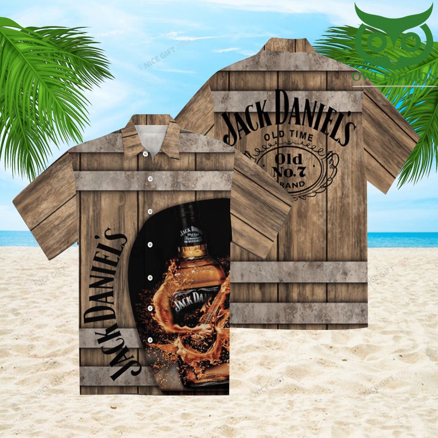 54 Jack Daniels Old time no 7 Barrel Hawaii 3D Shirt