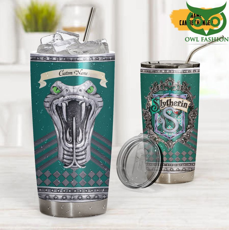 80 Harry Potter Slytherin Custom Name Design Vacuum Insolated Tumblers