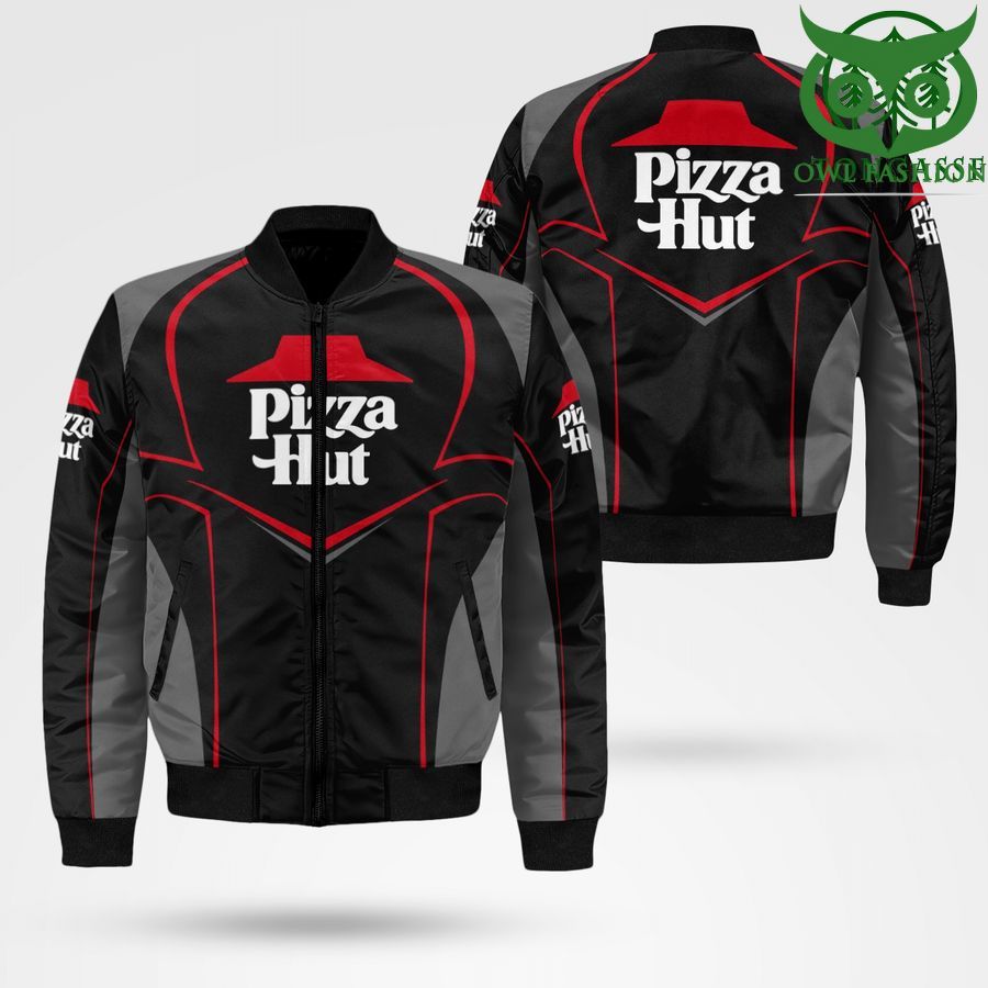 29 Custom Name Pizza Hut black Bomber Jacket Hoodie T shirt