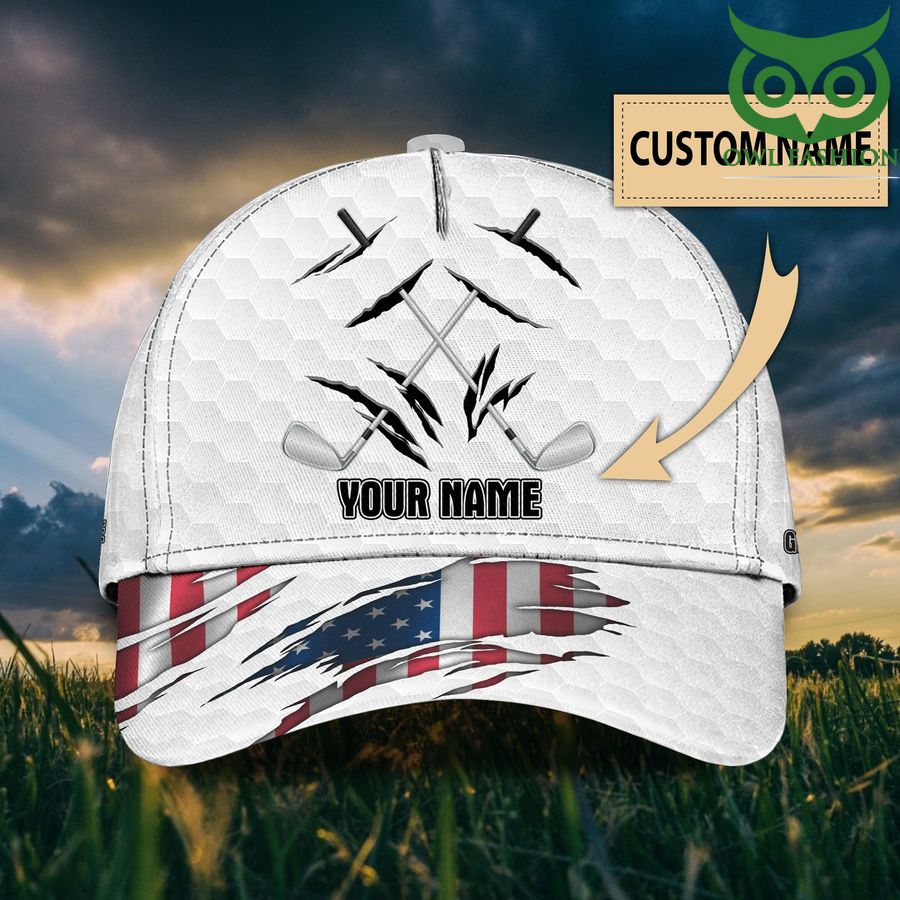 50 Love Golf USA Personalized Name classic Cap