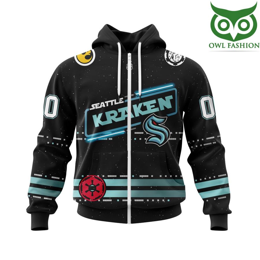 Seattle Kraken Fashion Button 4 Pack Style