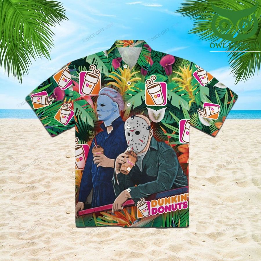 120 Horror Dunkin Donuts Hawaii 3D Shirt