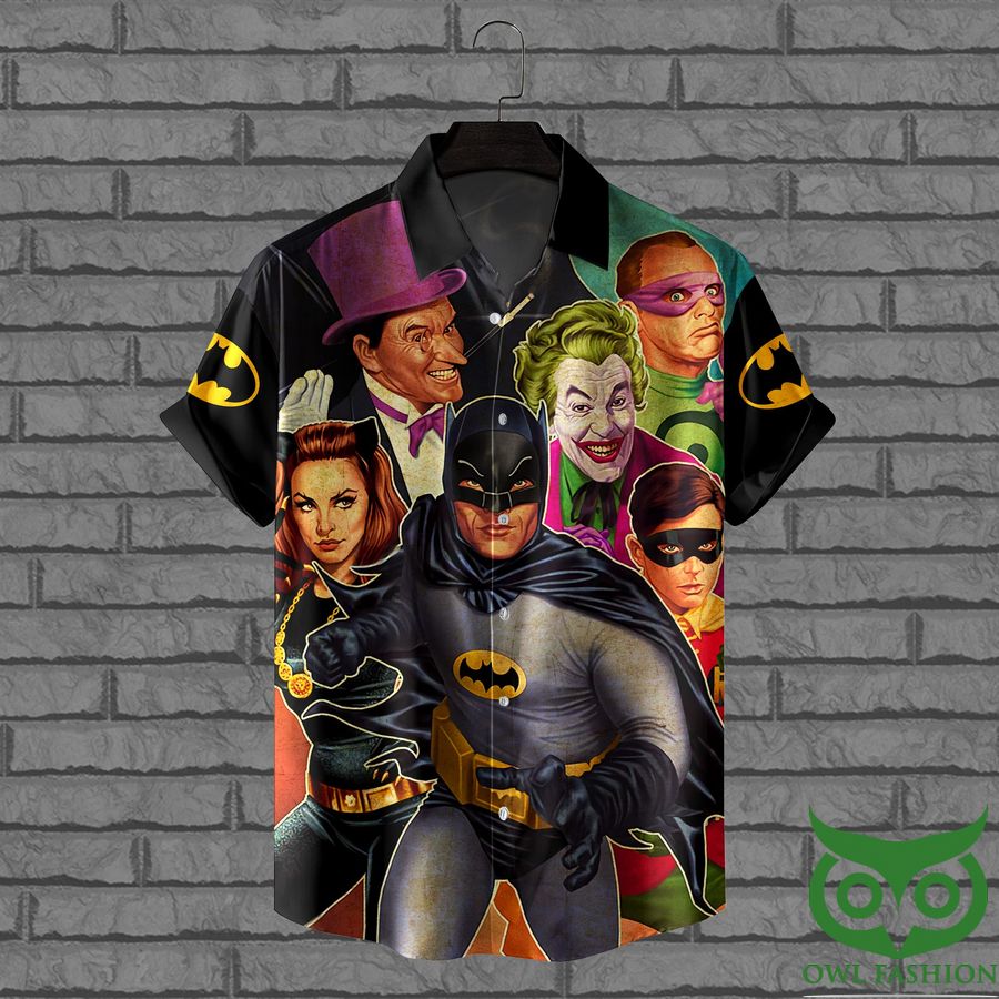 83 Batman Movie and SuperVillain Hawaiian Shirt