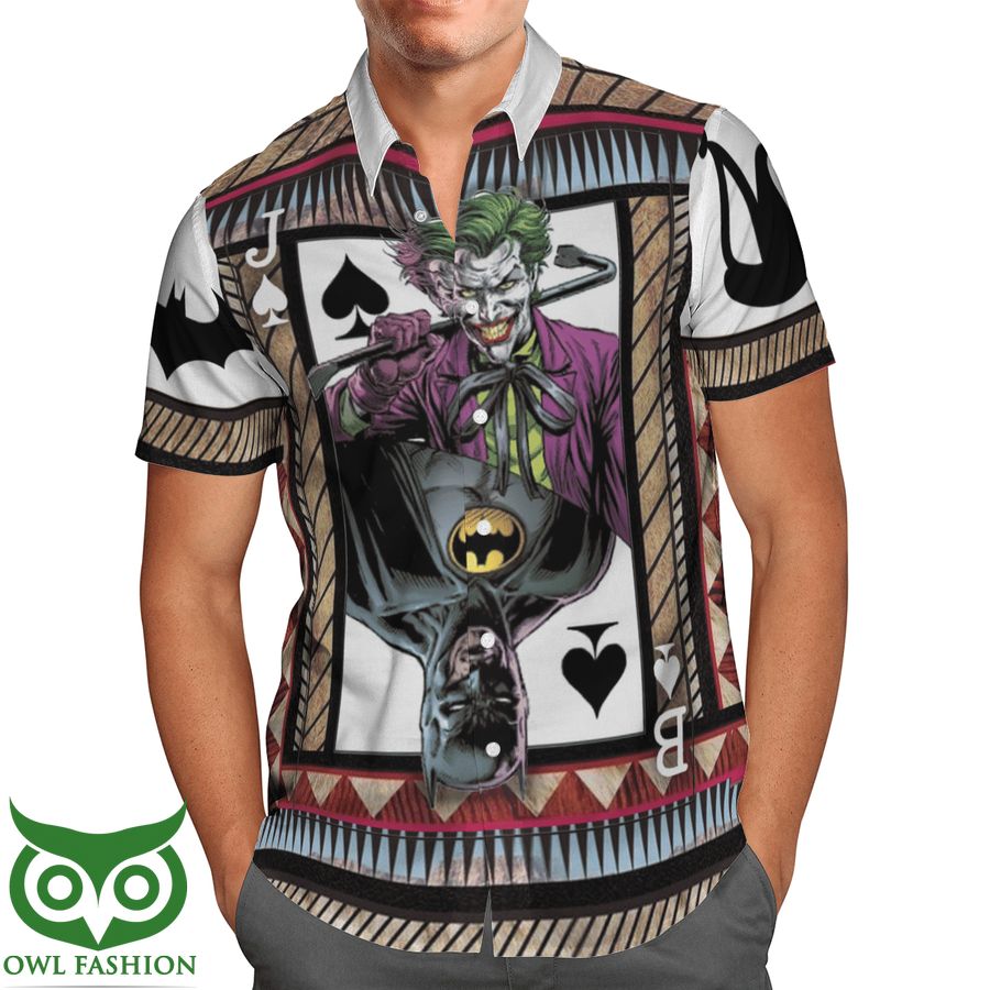 200 Batman ft Joker Hawaiian Shirt Beach Shirt