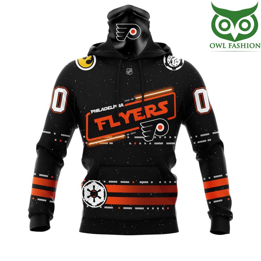 374 Personalized NHL Philadelphia Flyers Star Wars May The 4th Be With You 3D Shirt
