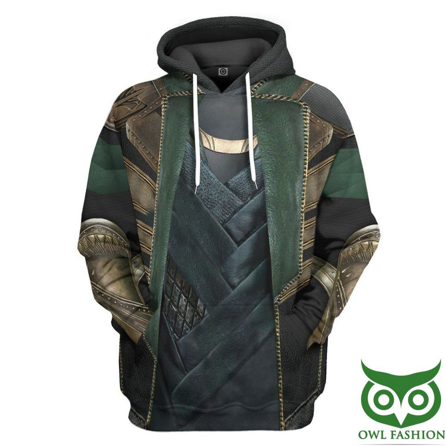 3D Loki Laufeyson Costume Custom 3D Hoodie