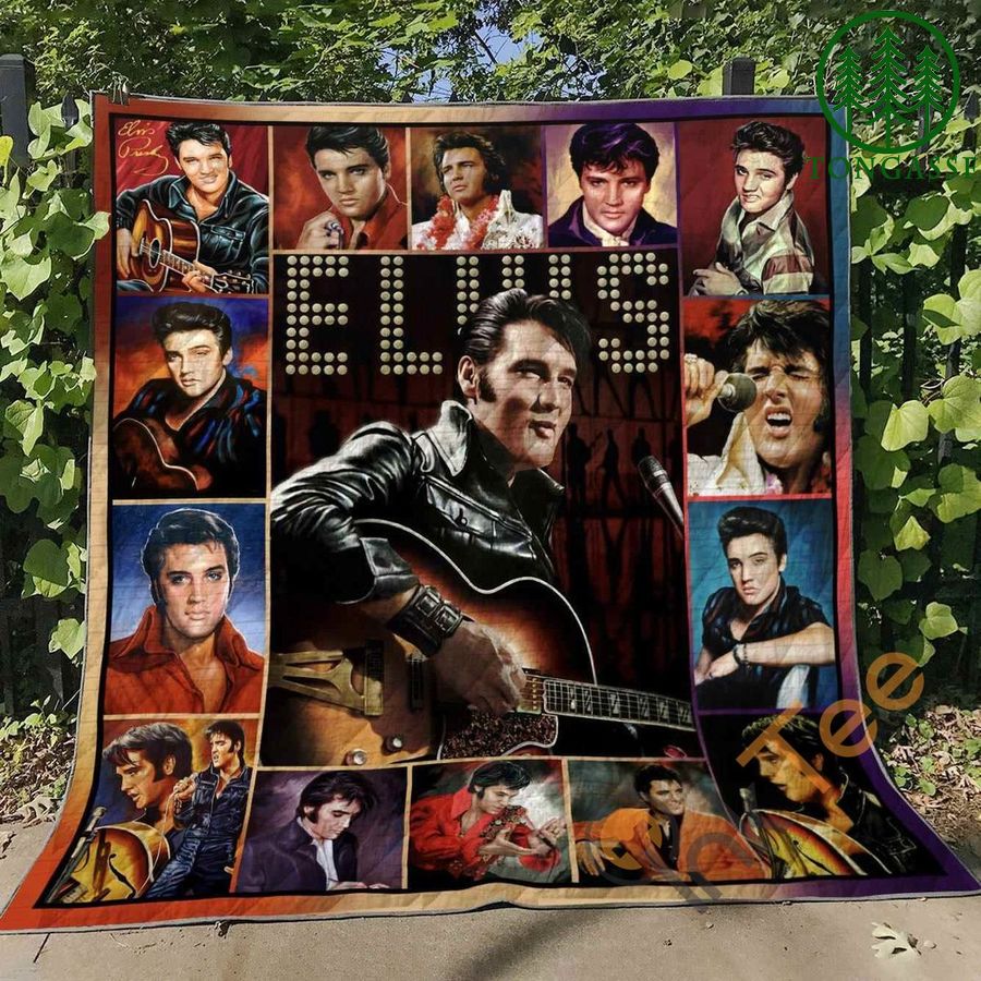 106 The King Elvis Presley singing Quilt Blanket