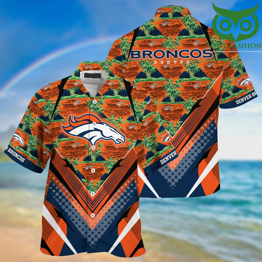 Denver Broncos Tropical Summer Hawaiian Shirt