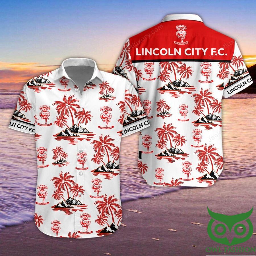 Lincoln City Button Up Hawaiian Shirt