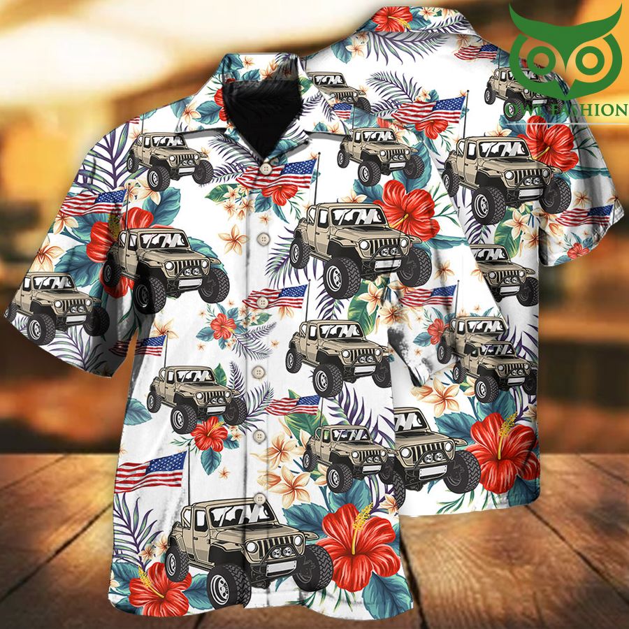 25 Jeep independence day style Hawaiian Shirt