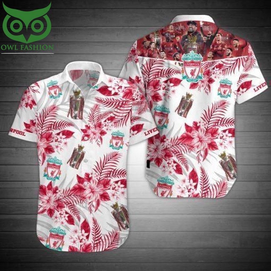 208 Liverpool FC Premier League football Hawaiian Shirt Beach Wear