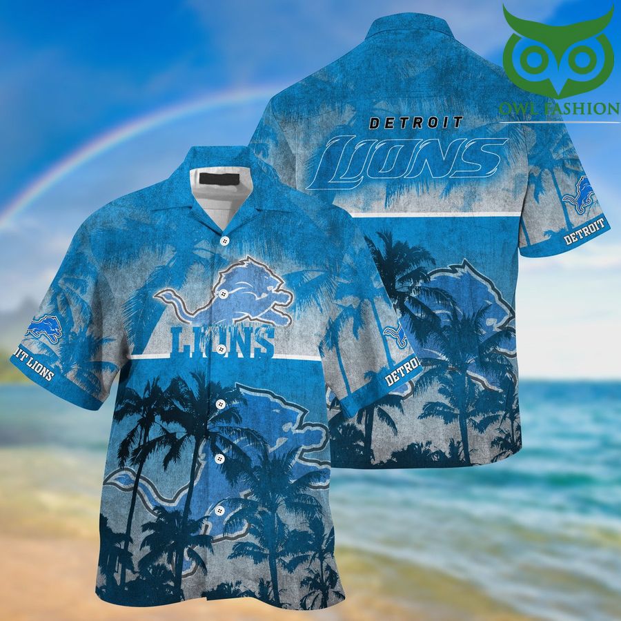 Detroit Lions Hawaiian Shirt Summer Shirt