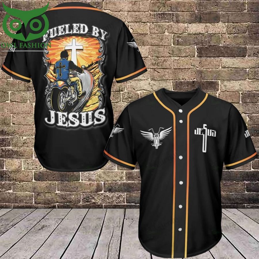Jesus Fueled by Jesus Baseball Jersey shirt