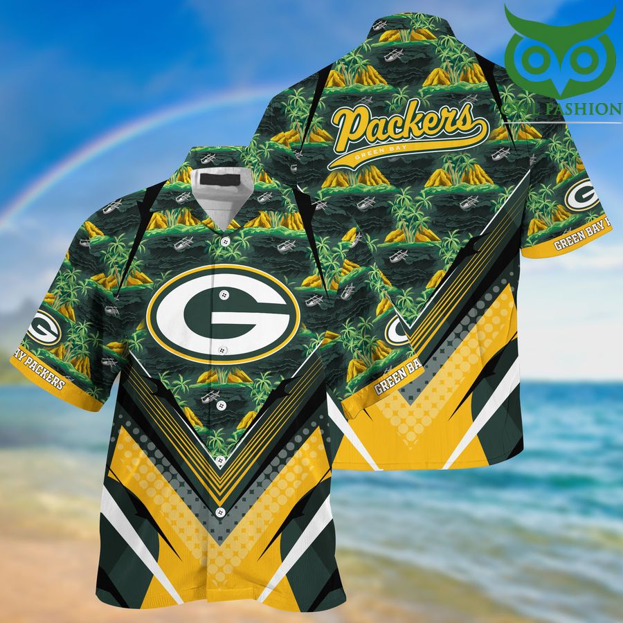 Green Bay Packers Tropical Summer Hawaiian Shirt