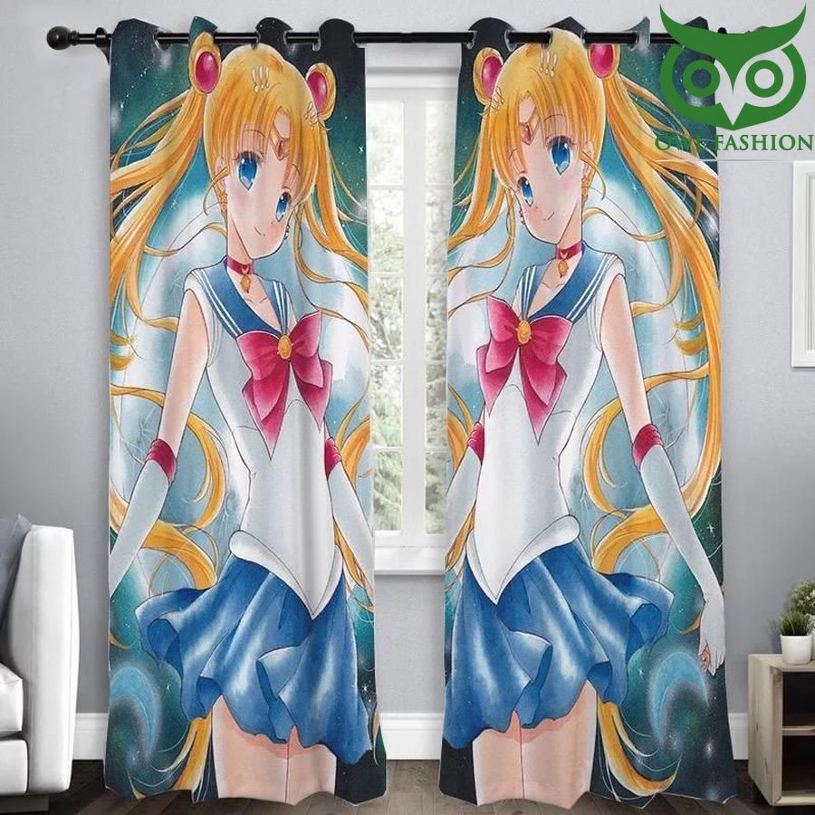 For Who Love Sailor Moon 3d Printed Window shower curtains waterproof decoration rooom