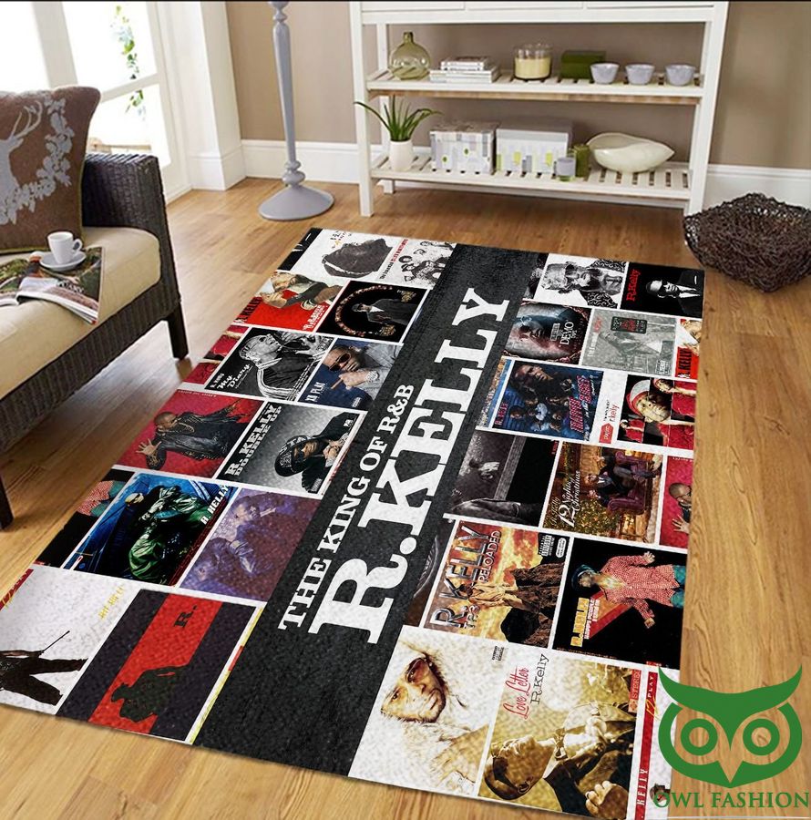 The King Of R&B Jay-Z and R. Kelly Carpet Rug