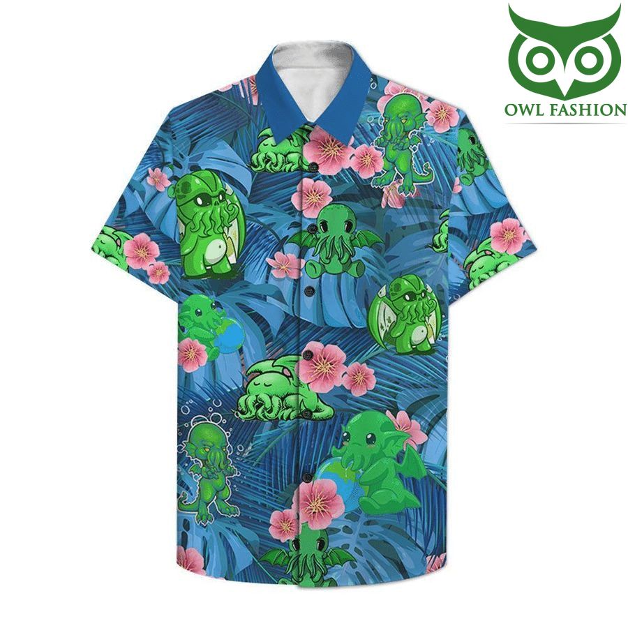 Chthulu Funny Hawaiian Shirt 