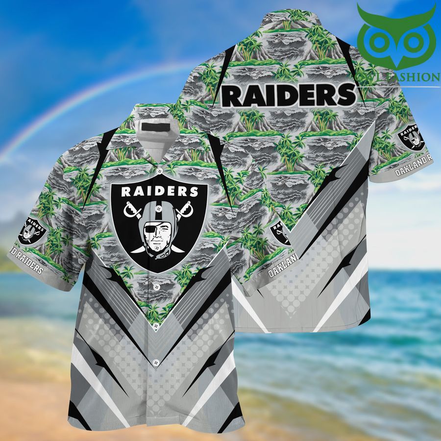 Las Vegas Raiders Tropical Summer Hawaiian Shirt