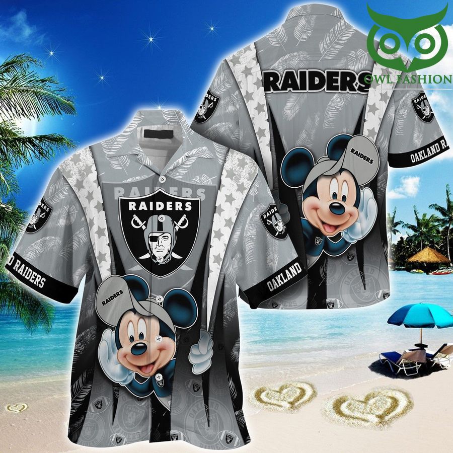 Las Vegas Raiders Mickey Hawaiian Shirt